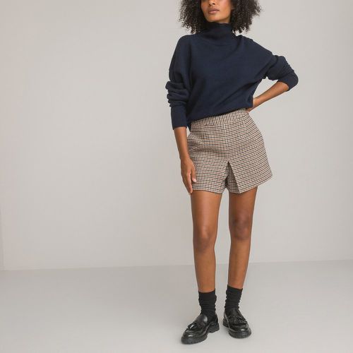Recycled Checked Skort - LA REDOUTE COLLECTIONS - Modalova