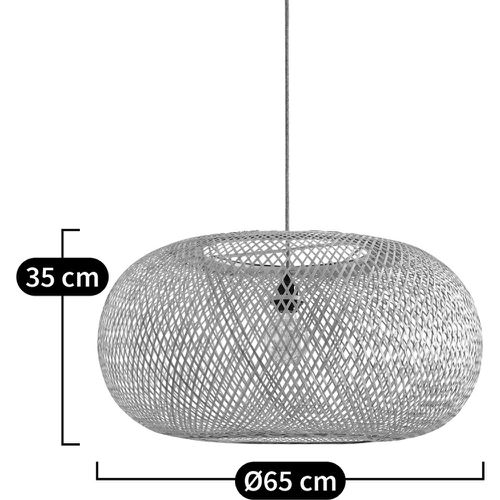 Ezia Bamboo 65cm Diameter Ceiling Light - LA REDOUTE INTERIEURS - Modalova
