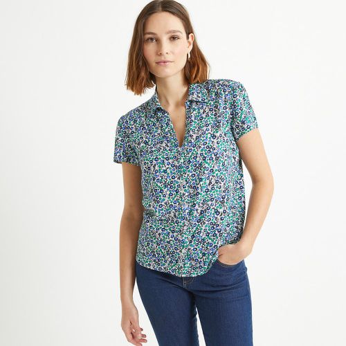 Floral Print Shirt with Short Sleeves - Anne weyburn - Modalova