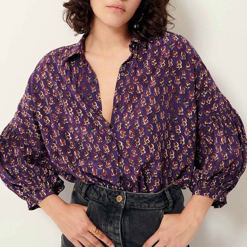 Wes Floral Print Shirt - SESSUN - Modalova