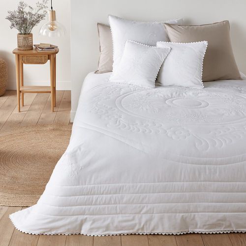 Tennessee Quilted and Embroidered Pillowcase - LA REDOUTE INTERIEURS - Modalova