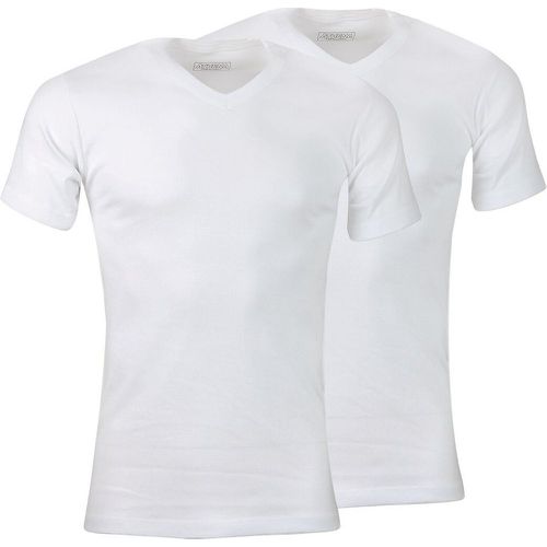 Pack of 2 Cotton T-Shirts with V-Neck - Athena - Modalova