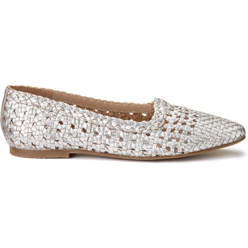 Woven Leather Ballet Flats - LA REDOUTE COLLECTIONS - Modalova