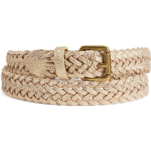 Akiss Suede Plaited Belt - Pieces - Modalova