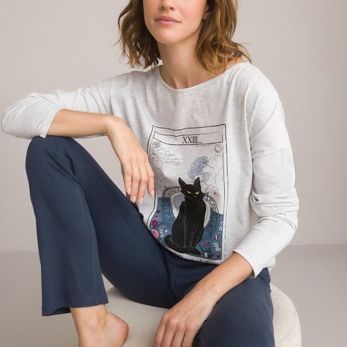 Cotton Pyjamas with Long Sleeves - LA REDOUTE COLLECTIONS - Modalova