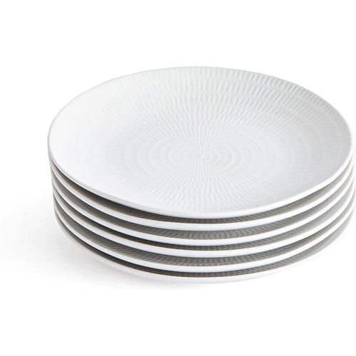 Set of 6 Rizia Stoneware Dessert Plates - LA REDOUTE INTERIEURS - Modalova