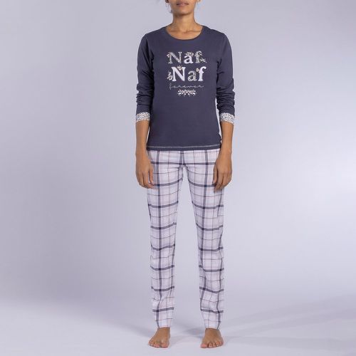 Poésie Cotton Jersey Pyjamas - Naf Naf - Modalova