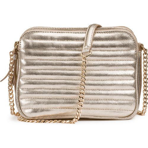 Quilted Metallic Sueder Bag - LA REDOUTE COLLECTIONS - Modalova