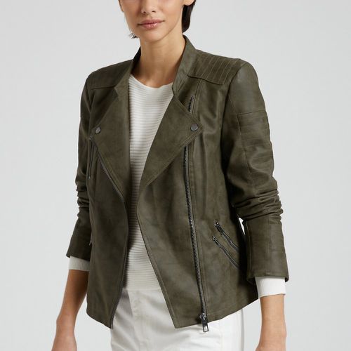 Faux Leather Short Jacket - Only - Modalova