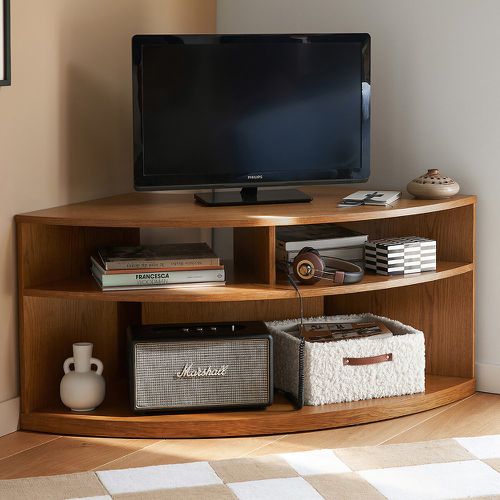 Taja Oak Veneer Corner TV Cabinet - LA REDOUTE INTERIEURS - Modalova