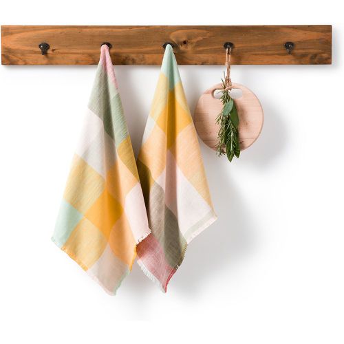 Set of 2 Formia Dyed-Woven 100% Cotton Tea Towels - LA REDOUTE INTERIEURS - Modalova