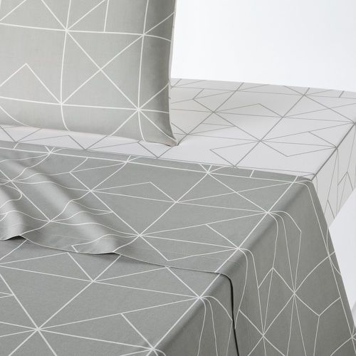 Vidmey Geometric 100% Cotton Flat Sheet - SO'HOME - Modalova