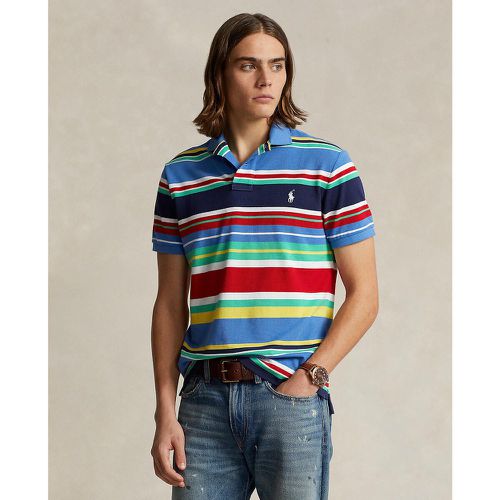 Striped Custom Polo Shirt in Cotton and Slim Fit - Polo Ralph Lauren - Modalova