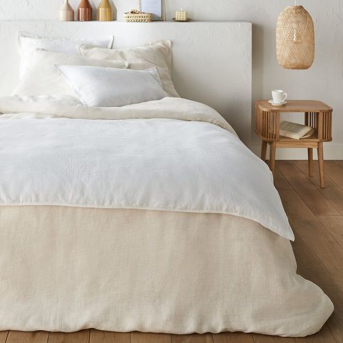 Linot Plain 100% Washed Linen Quilt Cover - LA REDOUTE INTERIEURS - Modalova