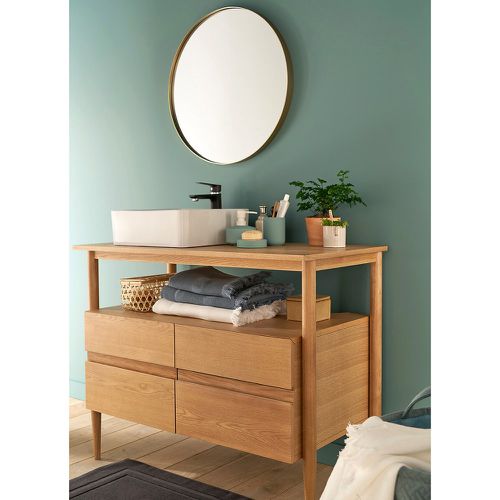 Laval Oak Veneer Bathroom Vanity Unit - LA REDOUTE INTERIEURS - Modalova