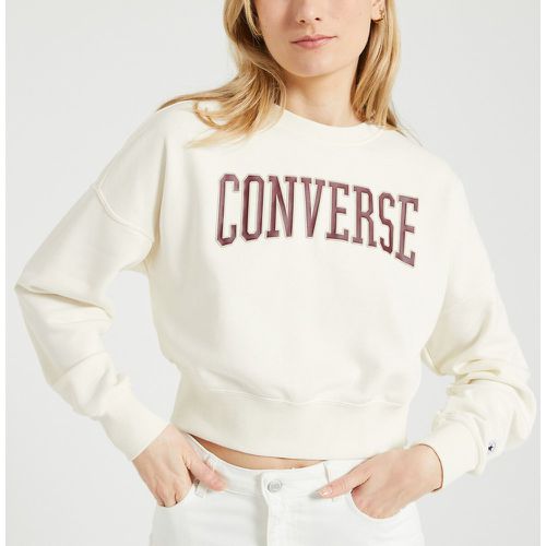 Crew Cropped Sweatshirt in Cotton Mix - Converse - Modalova