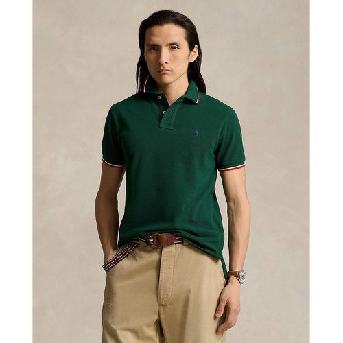 Cotton Pique Polo Shirt in Custom Fit - Polo Ralph Lauren - Modalova