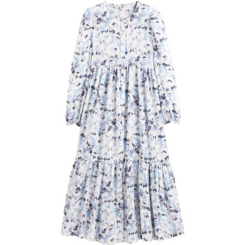 Full Maxi Prairie Dress with Long Balloon Sleeves - LA REDOUTE COLLECTIONS - Modalova