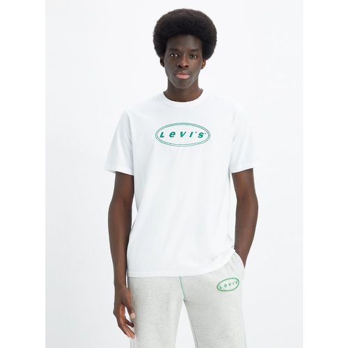 Logo Print Cotton T-Shirt in Loose Fit with Crew Neck - Levi's - Modalova