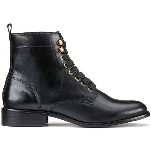 Leather Ankle Boots with Laces - LA REDOUTE COLLECTIONS - Modalova
