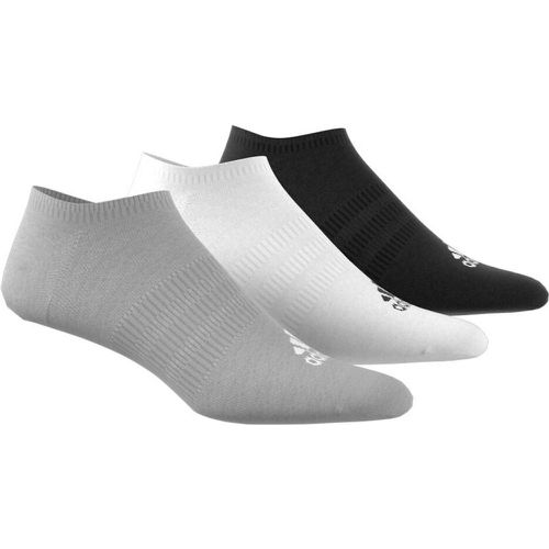 Pack of 3 Pairs of Thin Invisible Socks in Cotton Mix - adidas performance - Modalova
