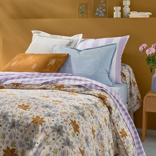 Leland Embroidered Floral 100% Washed Cotton Pillowcase - LA REDOUTE INTERIEURS - Modalova
