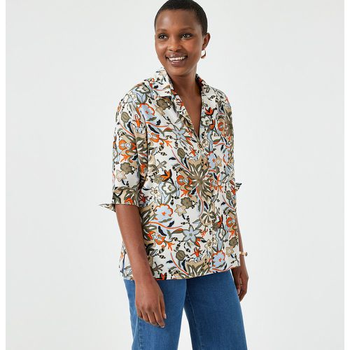 Floral Shirt with 3/4 Length Sleeves - Anne weyburn - Modalova
