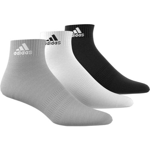 Pack of 3 Pairs of Sportswear Cushioned Socks in Cotton Mix - adidas performance - Modalova