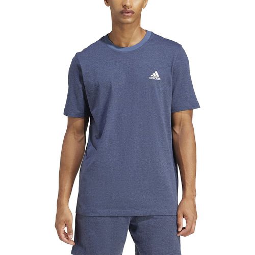 Small Embroidered Logo T-Shirt in Cotton with Short Sleeves - ADIDAS SPORTSWEAR - Modalova