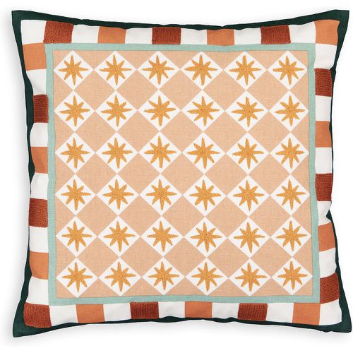 Silandro Colourful Tiled 100% Cotton Cushion Cover - LA REDOUTE INTERIEURS - Modalova