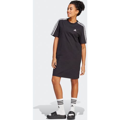 Essentials 3-Stripes Mini T-Shirt Dress in Cotton - ADIDAS SPORTSWEAR - Modalova