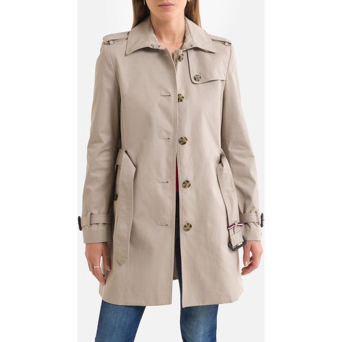 Cotton Belted Trench Coat, Mid-Length - Tommy Hilfiger - Modalova