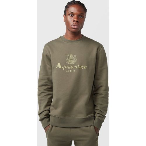 Active Big Logo Sweatshirt - Aquascutum - Modalova