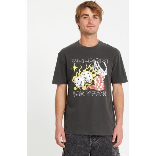 Volcom T-shirt Pass Line - BLACK - Volcom - Modalova