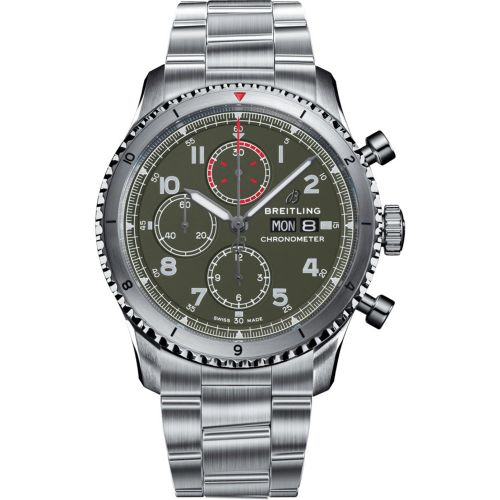 Watch Aviator 8 Chronograph 43 Curtiss P-40 Warhawk Professional III - Breitling - Modalova