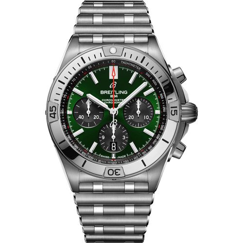 Watch Chronomat B01 42 Bentley Green Bracelet - Breitling - Modalova