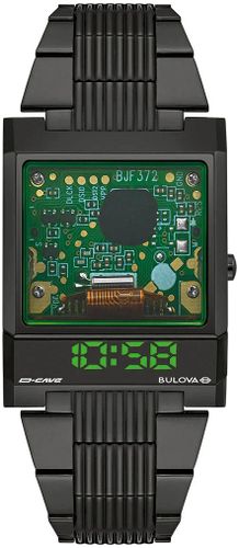 Bulova Watch Computron D Cave Mens - Bulova - Modalova
