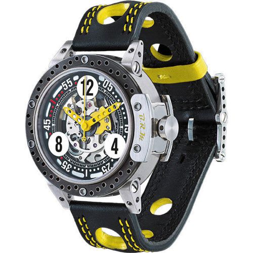 B.R.M. Watch DDF6-44 Skeleton Yellow Hands - B.R.M. Watches - Modalova