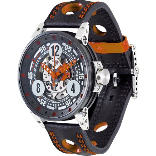B.R.M. Watch V6-44 Sport Orange Hands - B.R.M. Watches - Modalova