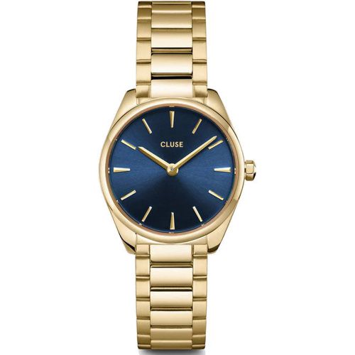 Cluse Watch Feroce Mini Blue Gold - cluse - Modalova