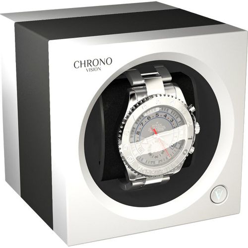 One Watch Winder Bluetooth Titanium Anodized White Silk - Chronovision - Modalova