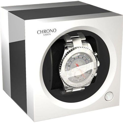 One Watch Winder Bluetooth Chrome White Silk - Chronovision - Modalova