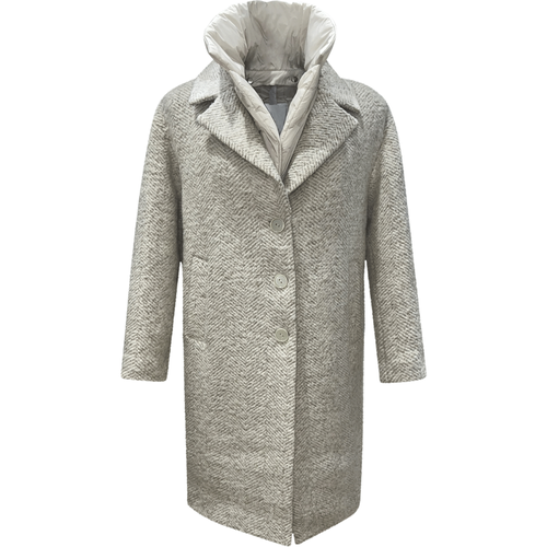 Cappotto Fabel Varna con collo removibile - DUNO - Modalova