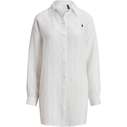 Copricostume a camicia in lino e cotone - Polo Ralph Lauren - Modalova