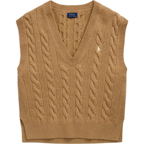 Gilet in lana e cashmere a trecce - Polo Ralph Lauren - Modalova