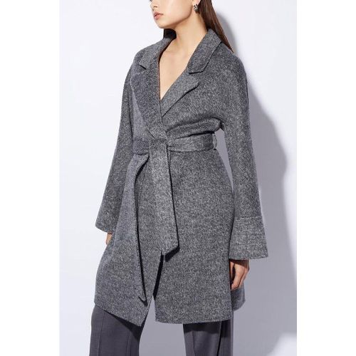 Cappotto in lana melange - SIMONA CORSELLINI - Modalova