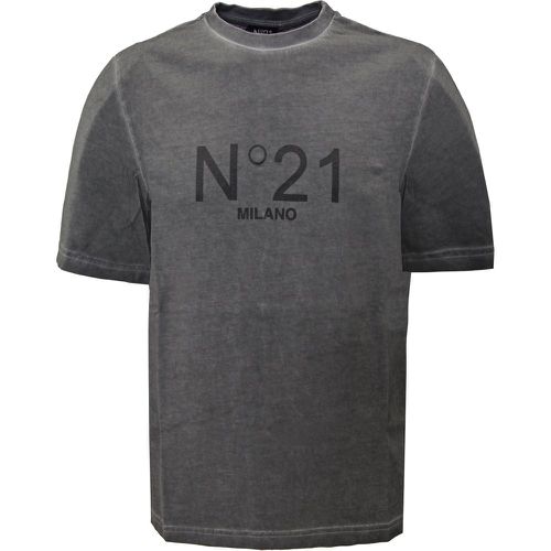 N21 T-shirt in cotone con stampa - N21 - Modalova