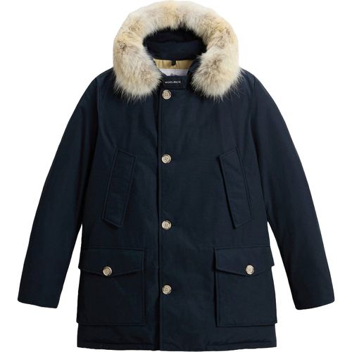 Arctic Parka in Ramar Cloth con pelliccia removibile - WOOLRICH - Modalova