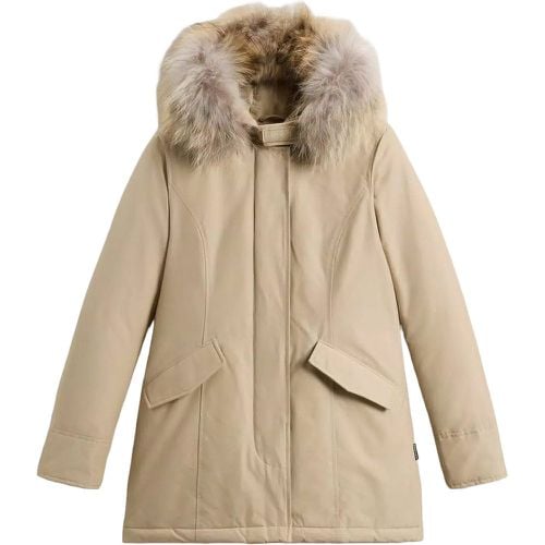 Arctic Parka in Ramar Cloth con pelliccia removibile - WOOLRICH - Modalova