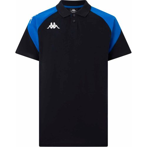 Polo Lanetto Noir Enfant - Kappa - Modalova